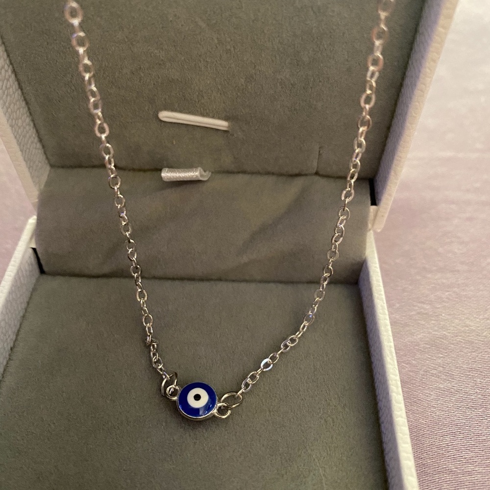 Evil eye necklace